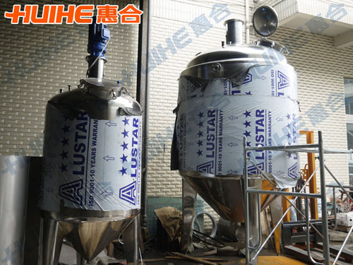 浙江台州某酒业有限公司购买一台发酵罐