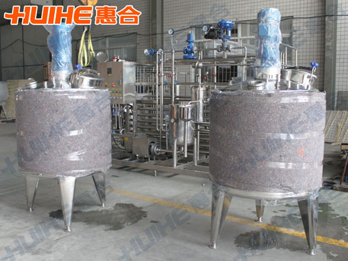 安徽某食品厂购买两台500L不锈钢发酵罐