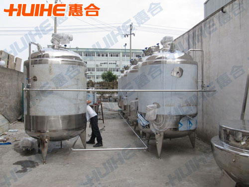 临安食品厂不锈钢发酵罐案例展示